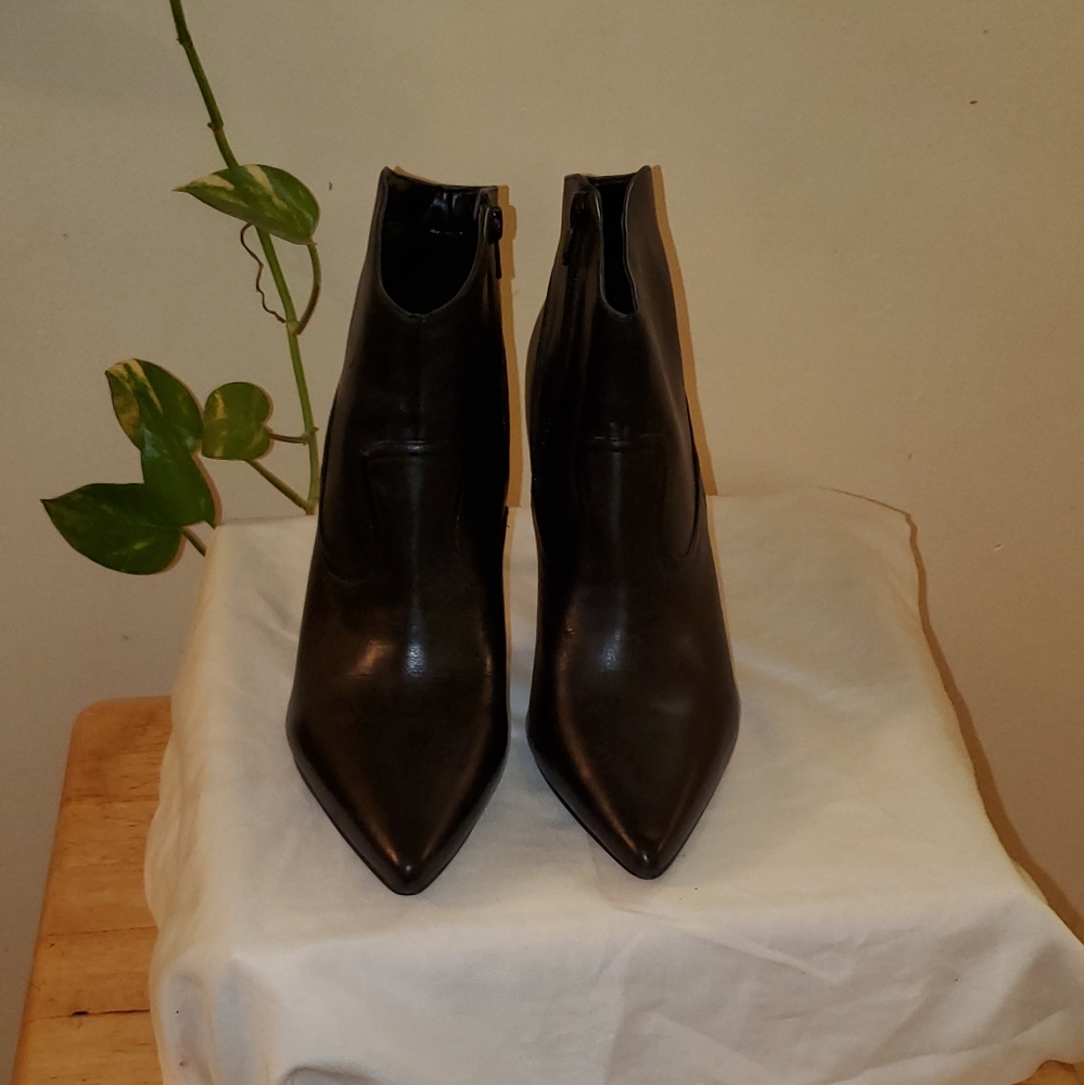 Black Nine West Booties